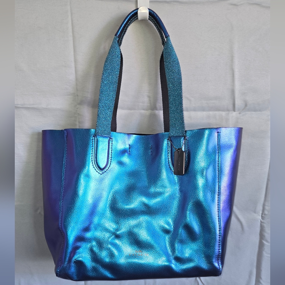 Coach iridescent tote
